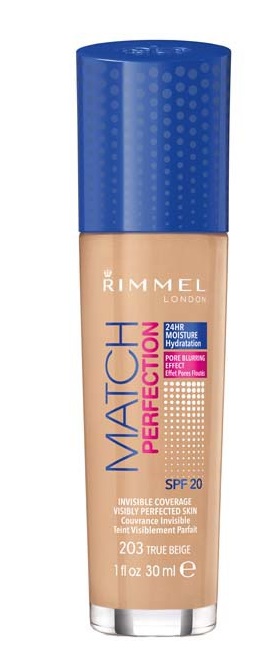 Rimmel Match Perfection Foundation 203 True Beige