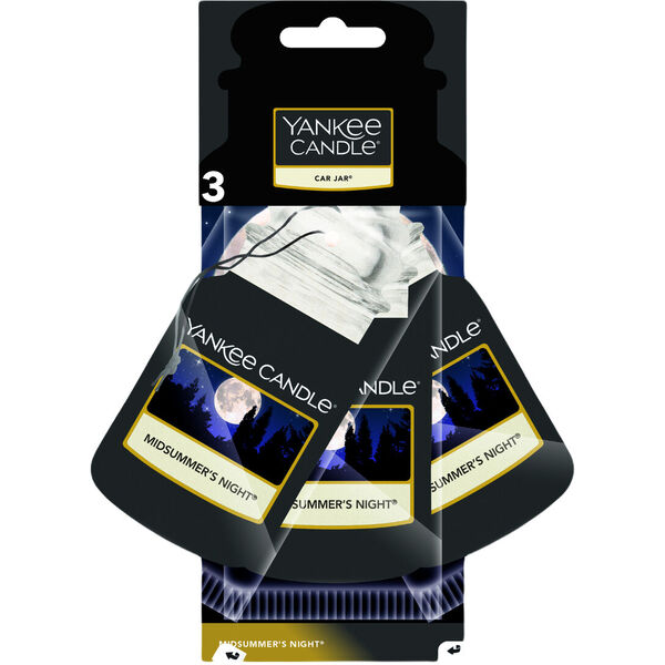 Yankee Candle Midsummers Night Car Scent 3 bucăți