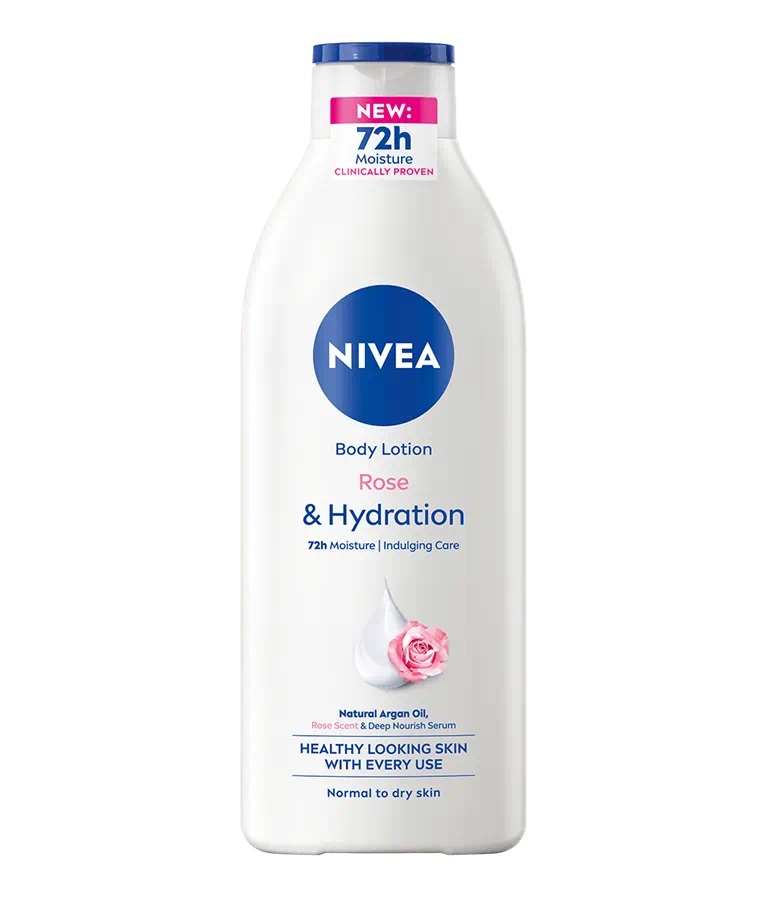 Loțiune de corp NIVEA Rose Touch 400ml