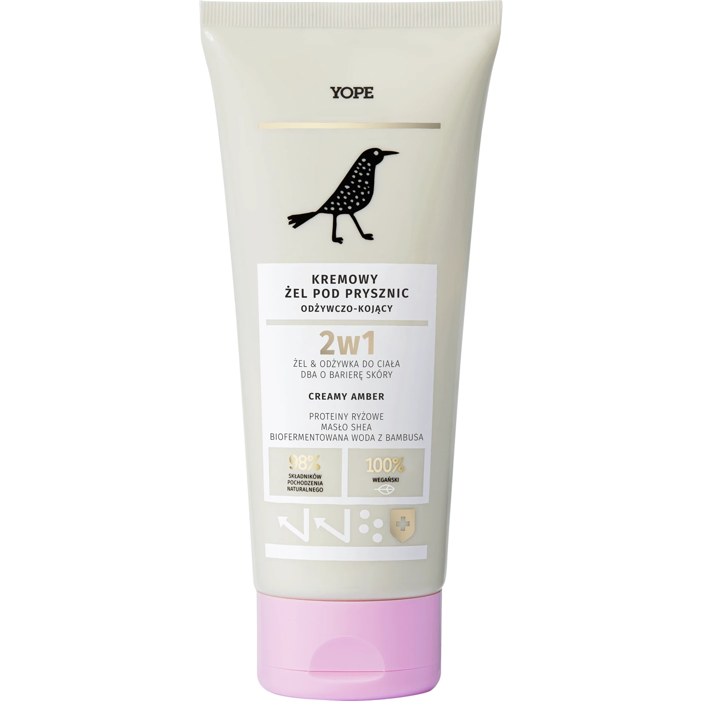 Yope Nourishing and Soothing Creamy Amber Shower Gel 200ml