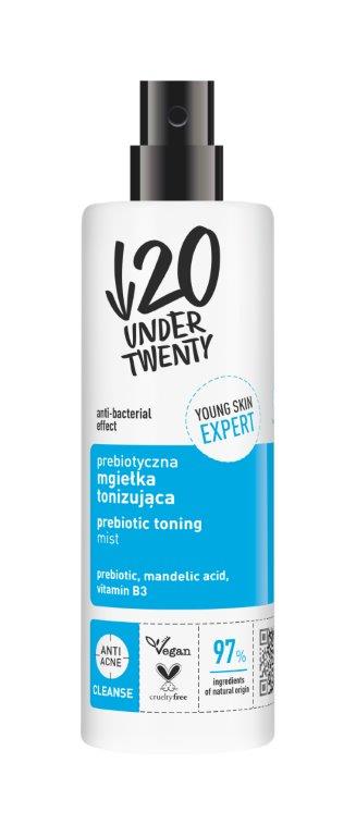 Under Twenty Cleanse Prebiotic Toning Mist 200ml
