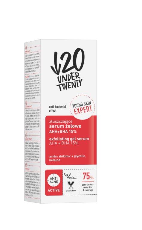 Under Twenty Active Exfoliating Gel Serum 30ml