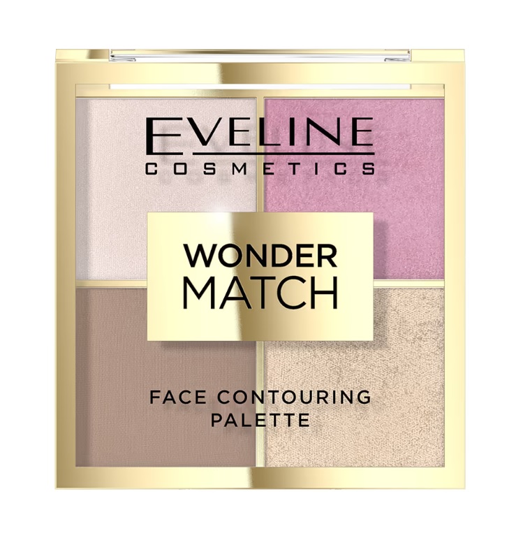 Eveline Wonder Match Paleta de conturare a feței 01