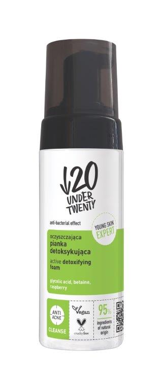 Under Twenty Cleanse Spumă purificatoare și detoxifiantă 150ml