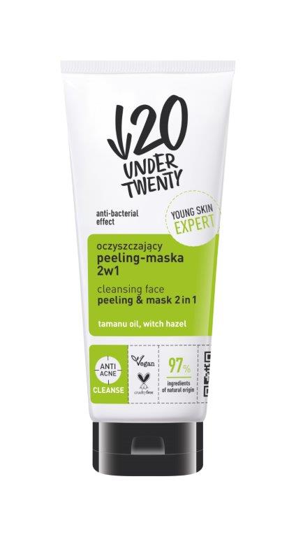 Under Twenty Cleanse Purifying Peeling-Mask 2în1 100ml