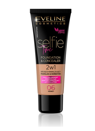 Eveline Selfie Time Opaque-Moisturising Primer 06 Honey