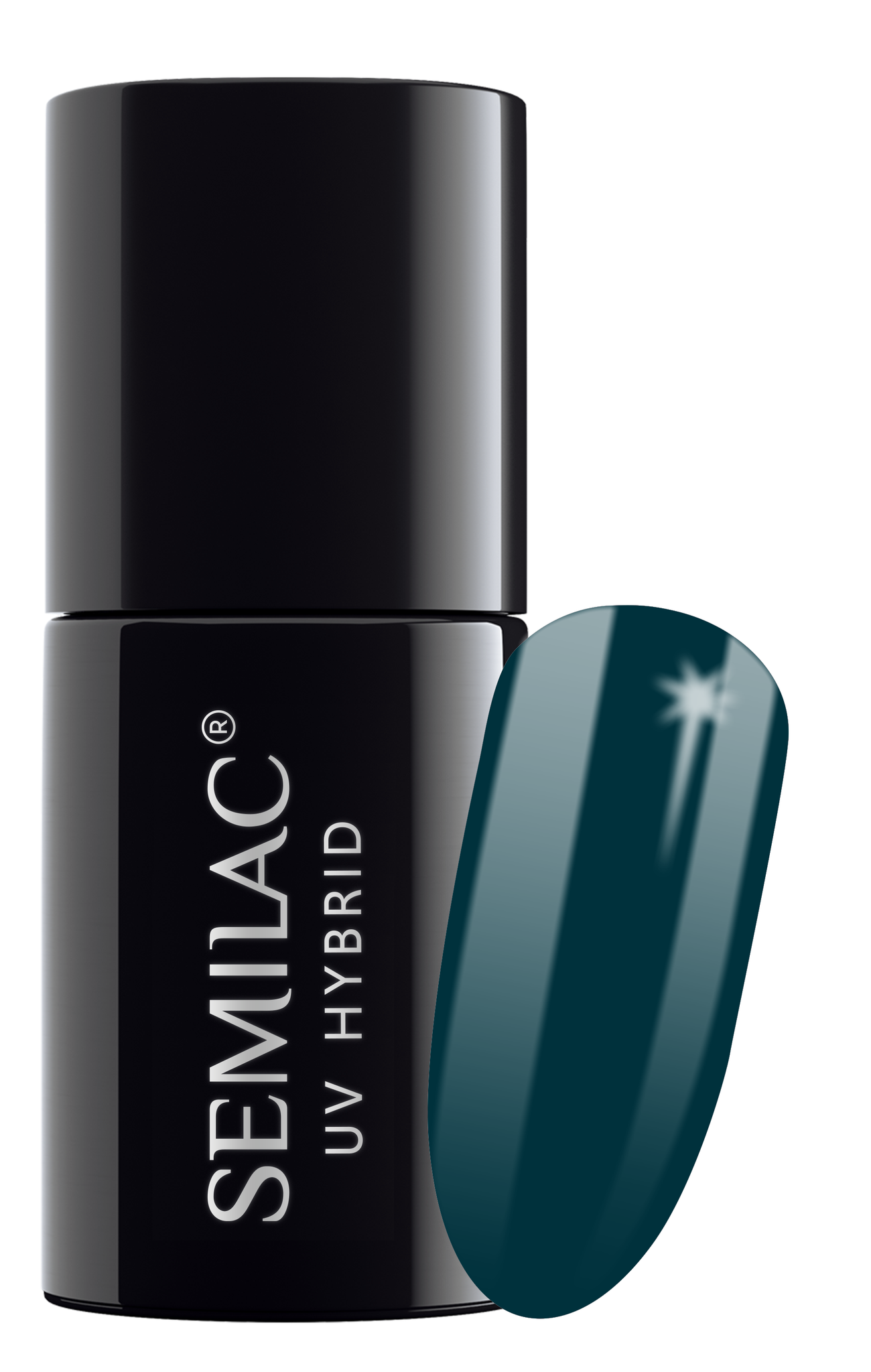 Semilac Hybrid Varnish 074 Prussian Blue 7ml