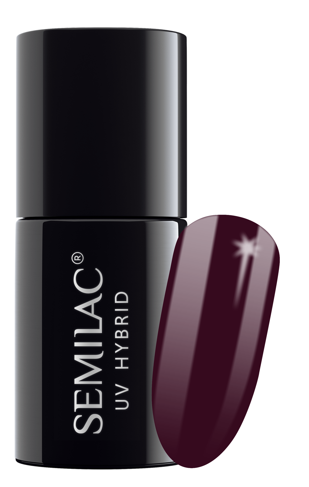 Semilac Hybrid Varnish 083 Burgundy Wine 7ml