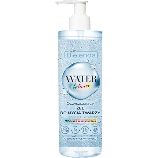 Bielenda Water Balance Gel de spălare purificator pentru față 195g