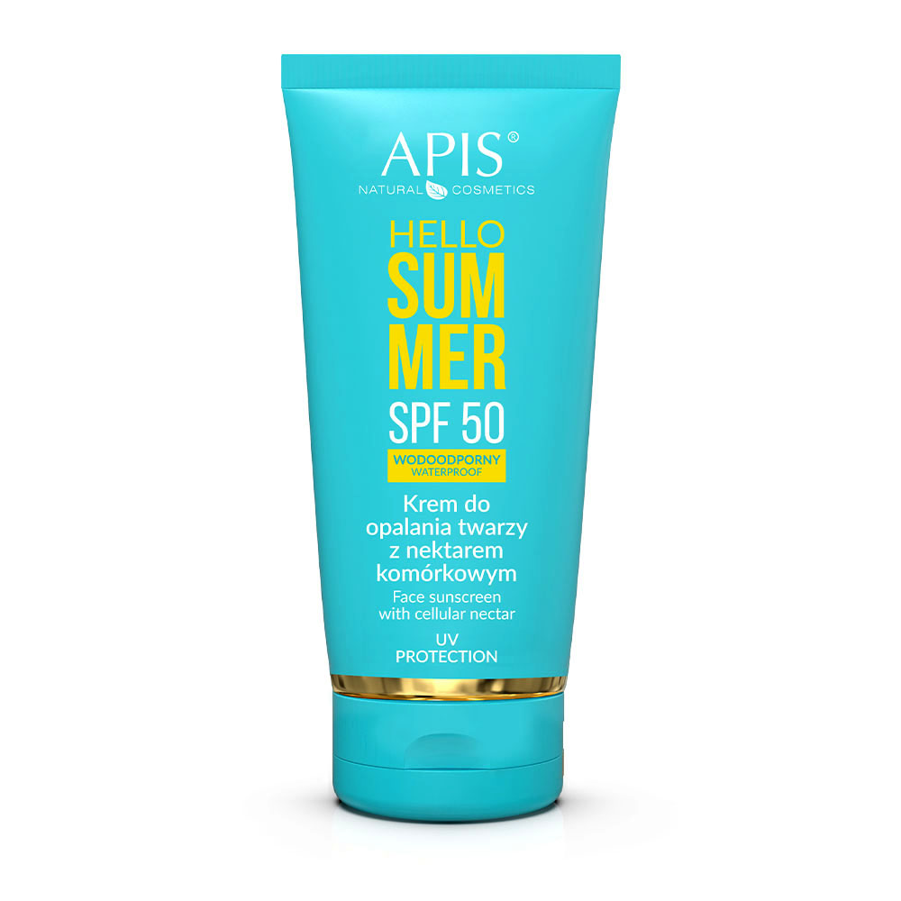 APIS Hello Summer Protecție solară pentru față SPF50 50ml