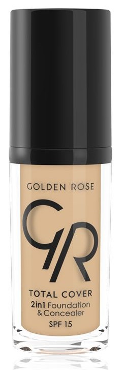 Golden Rose Total Cover 2 in 1 SPF15 Kryjący Podkład 11 Nude