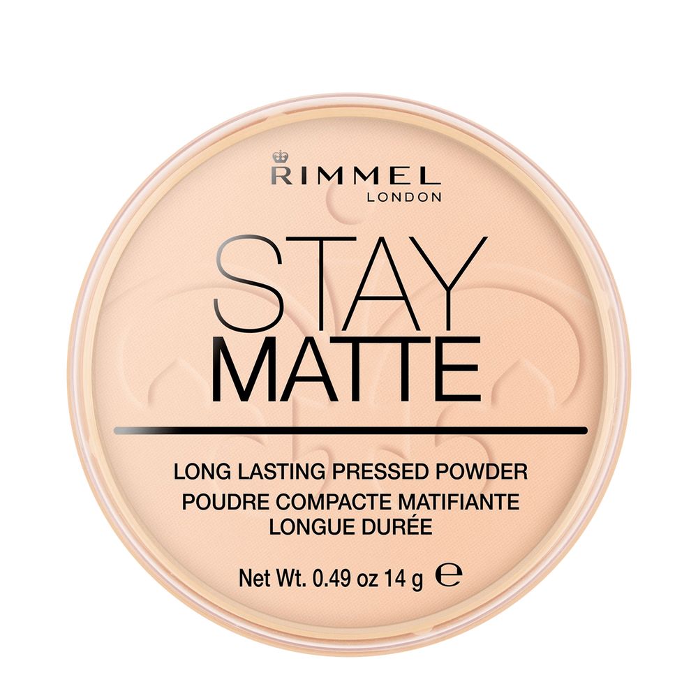 Rimmel Stay Matte Pressed Powder Pudră matifiantă 006 Warm Beige