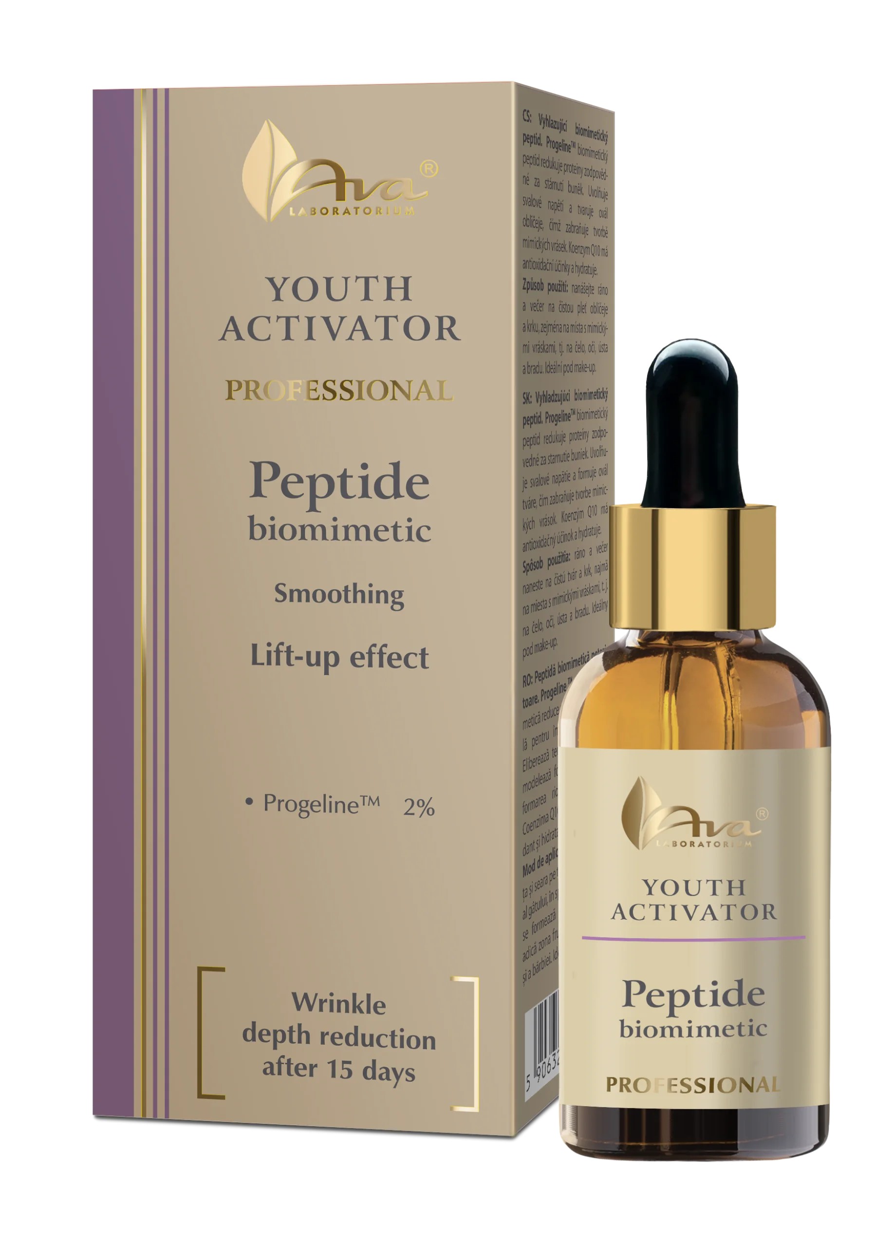 AVA Peptyd Biomimetyczny Aktywator Młodości 30ml