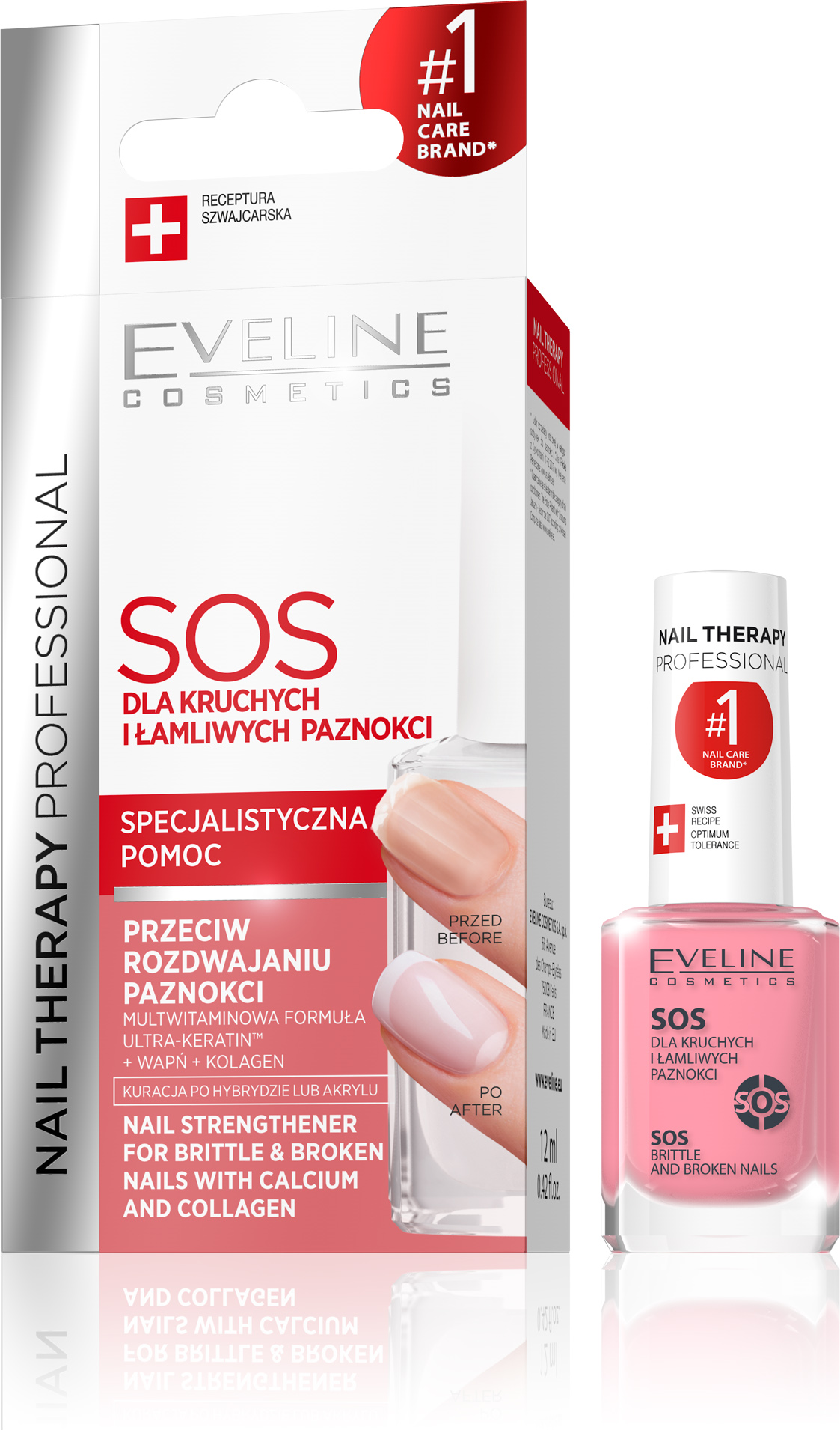 Eveline SOS Conditioner pentru unghii fragile și casante
