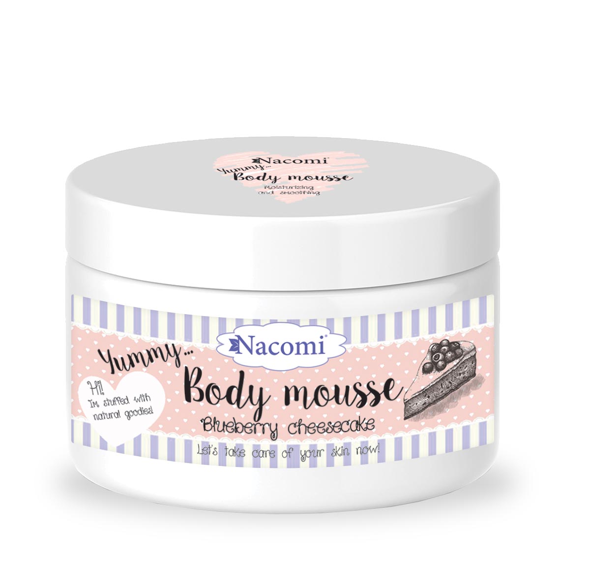 Nacomi Smoothing Blueberry Cheesecake Body Mousse 180ml