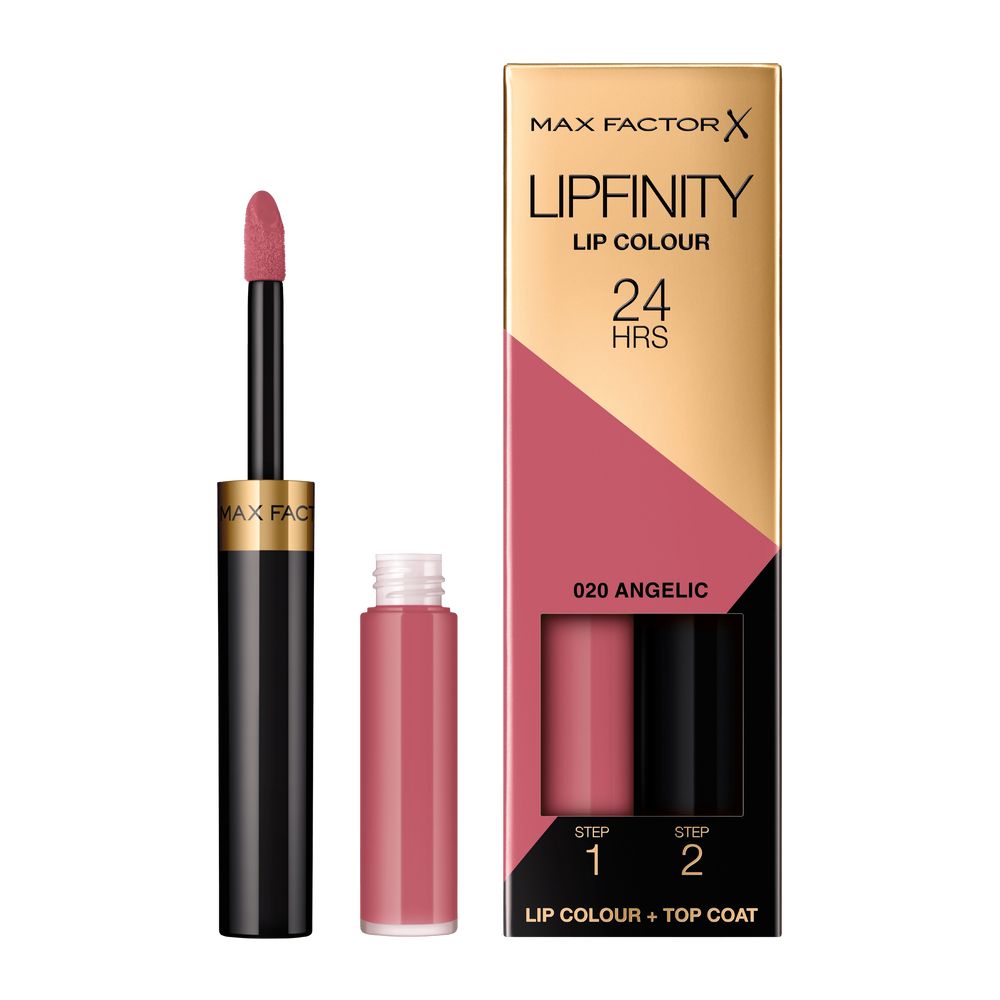 ぐで　マックスファクター リップフィニティ 020 ANGELIC 他 Max Factor Lipfinity Lip Colour 020 Angelic