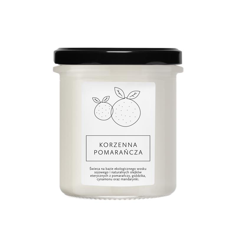 Lumânare de soia Hagi Spicy Orange 230g