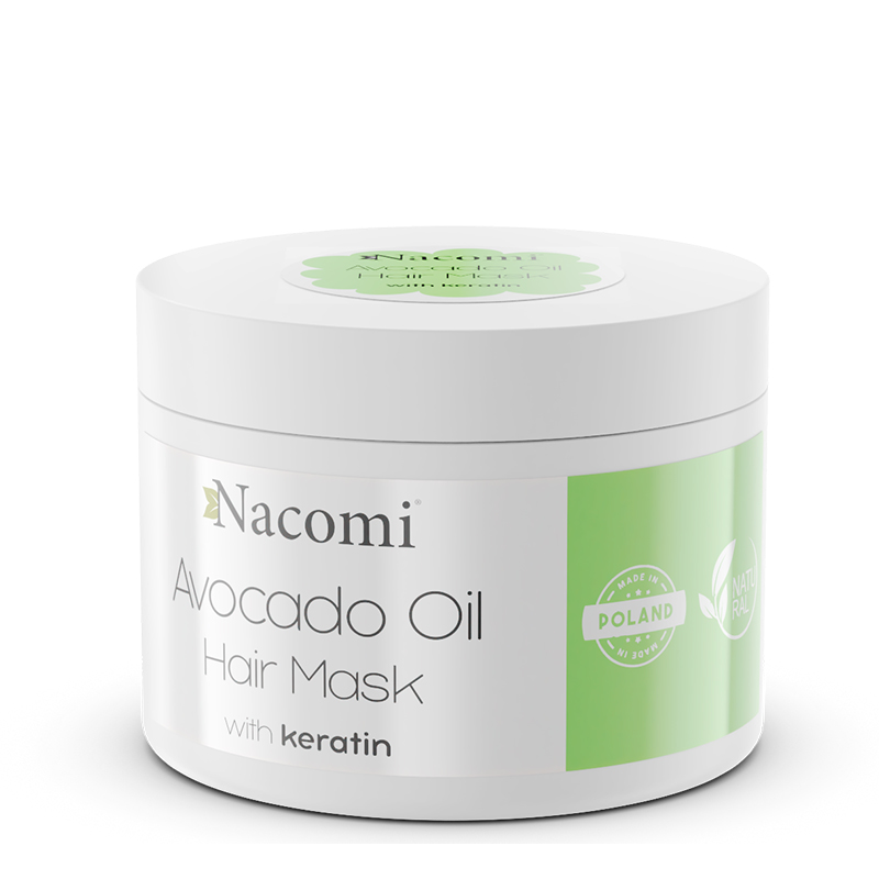 Nacomi Avocado și mască de păr cu cheratină 200ml