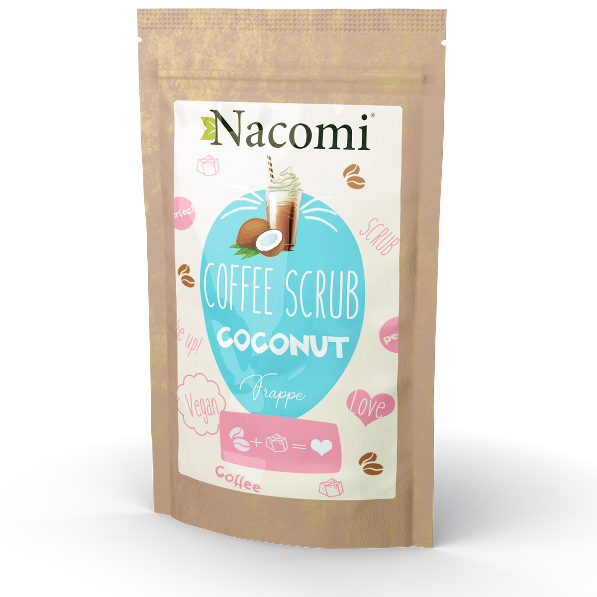 Nacomi Dry Body Scrub - Cocos 200g