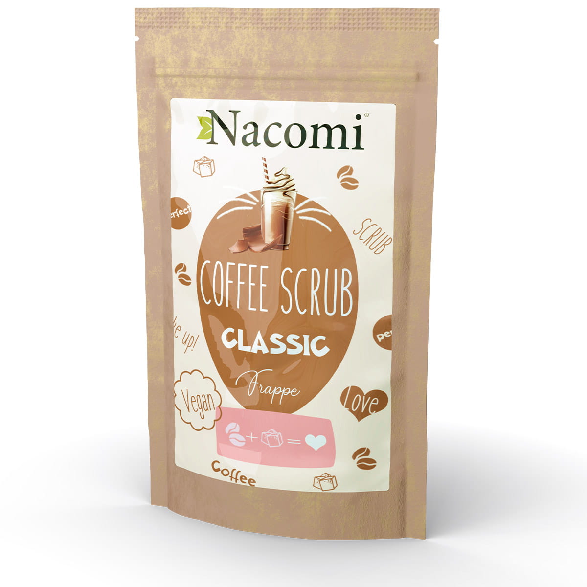 Nacomi Dry Body Scrub - Cafea 200g