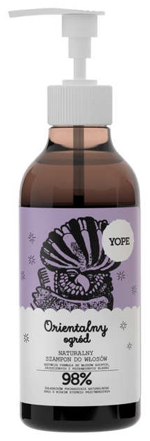 YOPE Șampon natural pentru păr Oriental Garden