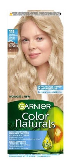 Garnier Color Naturals Hair Colour 111 Super Bright Ash Blonde