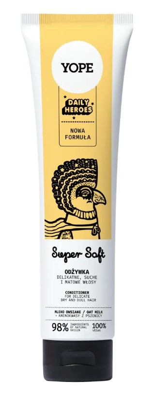 YOPE Naturalna Odżywka do Włosów Super Soft