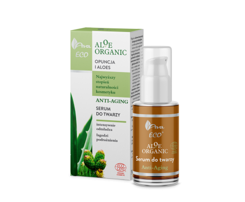 AVA Ser Facial Anti-Aging cu Cactus și Aloe 30ml