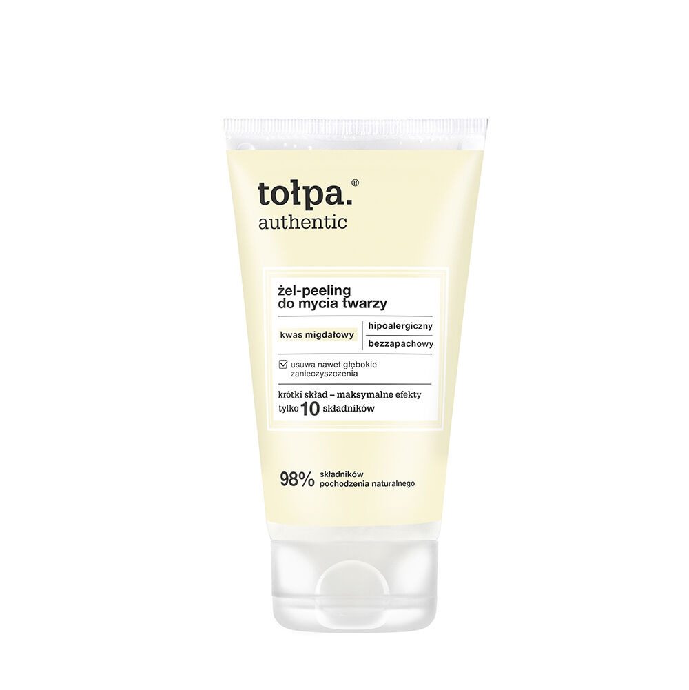 Tolpa Authentic Gel-Peeling pentru spălarea feței Acid Mandelic 150ml