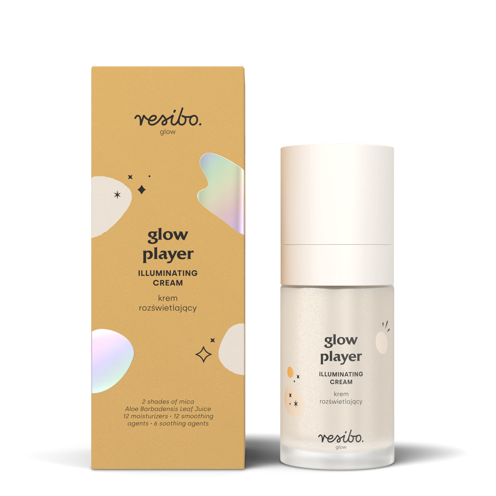 Resibo Cremă de față iluminatoare 30ml
