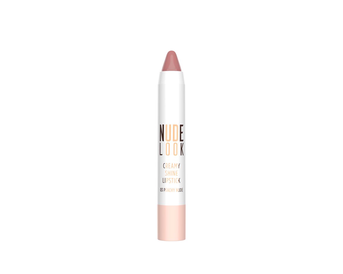 Golden Rose Nude Look Ruj cremos Golden Rose Nude Look Creamy Lipstick Crayon 03 Peachy Nude