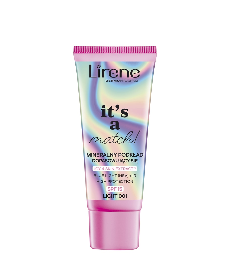 Fond de ten mineral Lirene Its a Match SPF15 001 Light