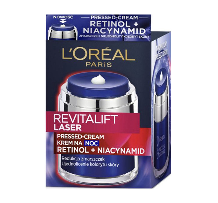 Loreal Revitalift Laser Retinol + Niacinamidă Cremă de noapte Loreal Revitalift Laser Retinol + Niacinamidă 50ml