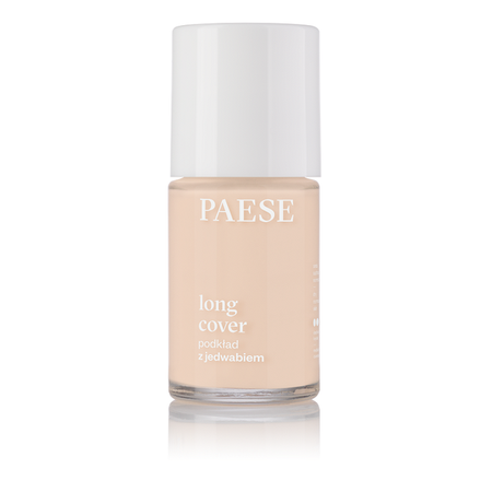 Fond de ten PAESE Long Cover cu mătase 02N Light Beige