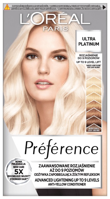 Loreal Preference Hair Colour Ultra Platinum