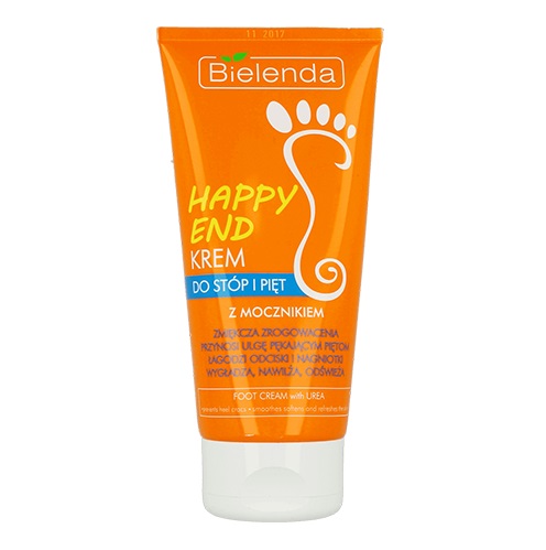 Bielenda Happy End Cremă pentru picioare și călcâie cu Uree