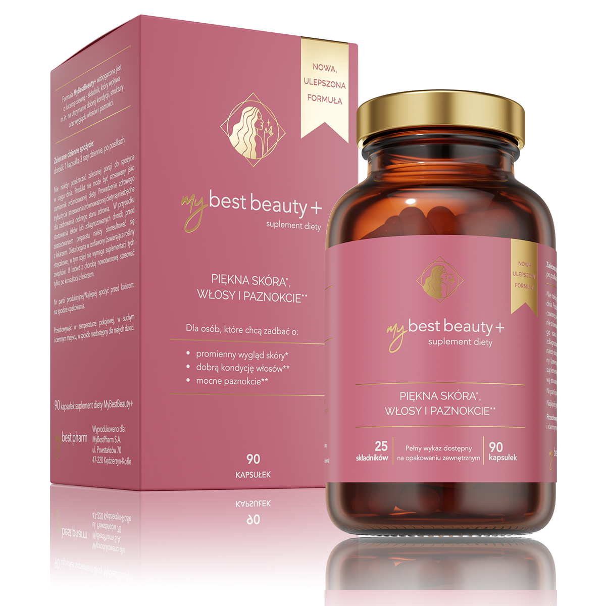 MyBestPharm MyBestBeauty Supliment alimentar 90 capsule