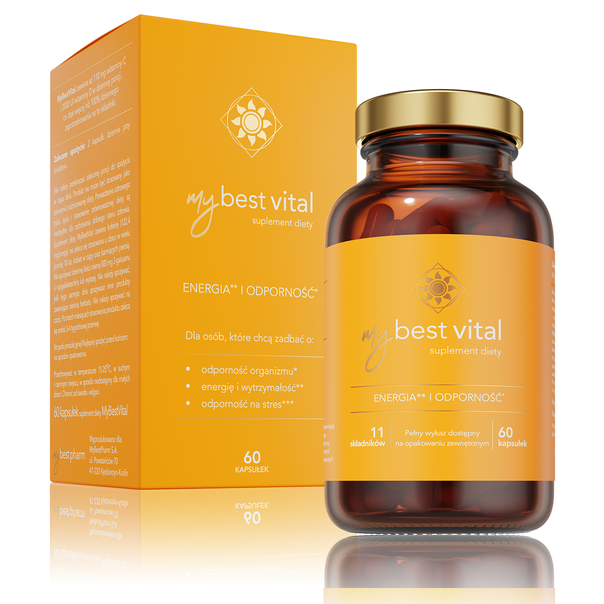 MyBestPharm MyBestvital Supliment alimentar 60 Capsule