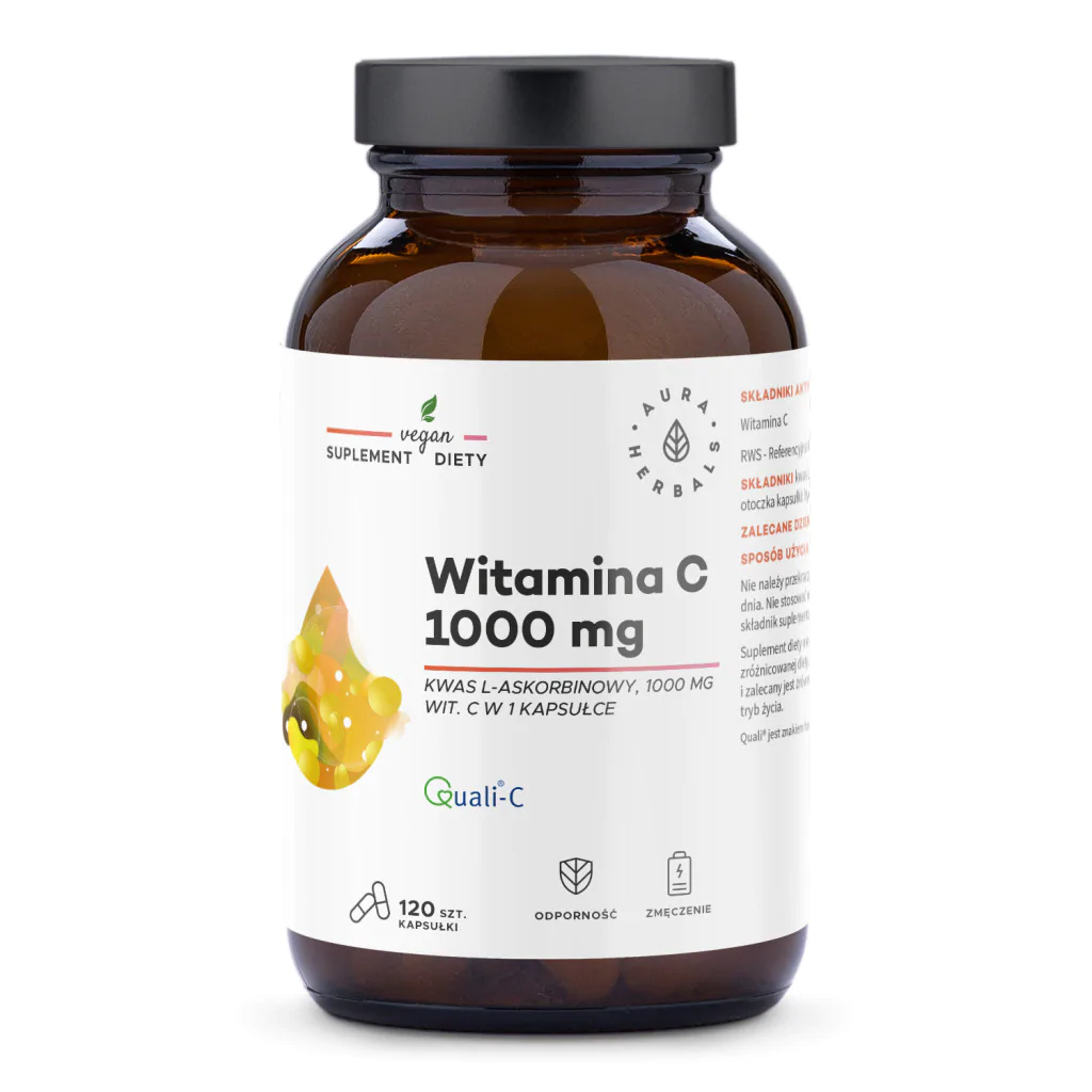 Aura Herbals Vitamina C 1000mg Supliment alimentar 120 Capsule