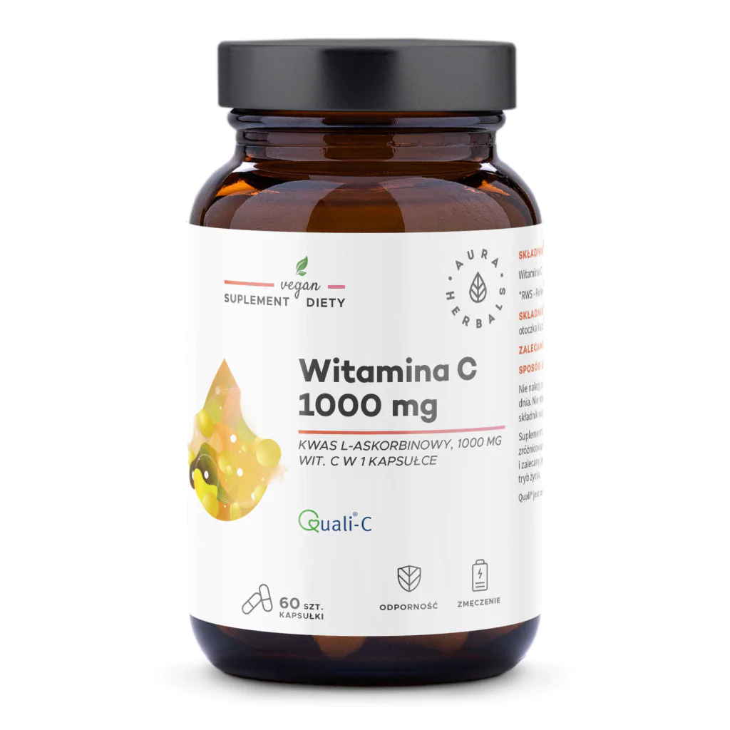 Aura Herbals Vitamina C 1000mg Supliment alimentar 60 Capsule