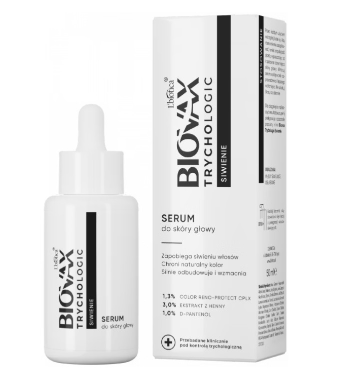 Biovax Trychologic Graying Head Skin Serum 50ml