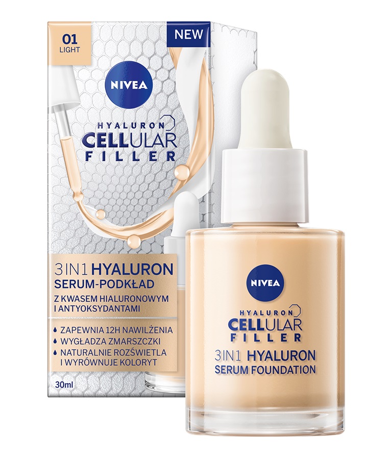 NIVEA Celluar Filler 3in1 Serum-Pounder 01 Hell