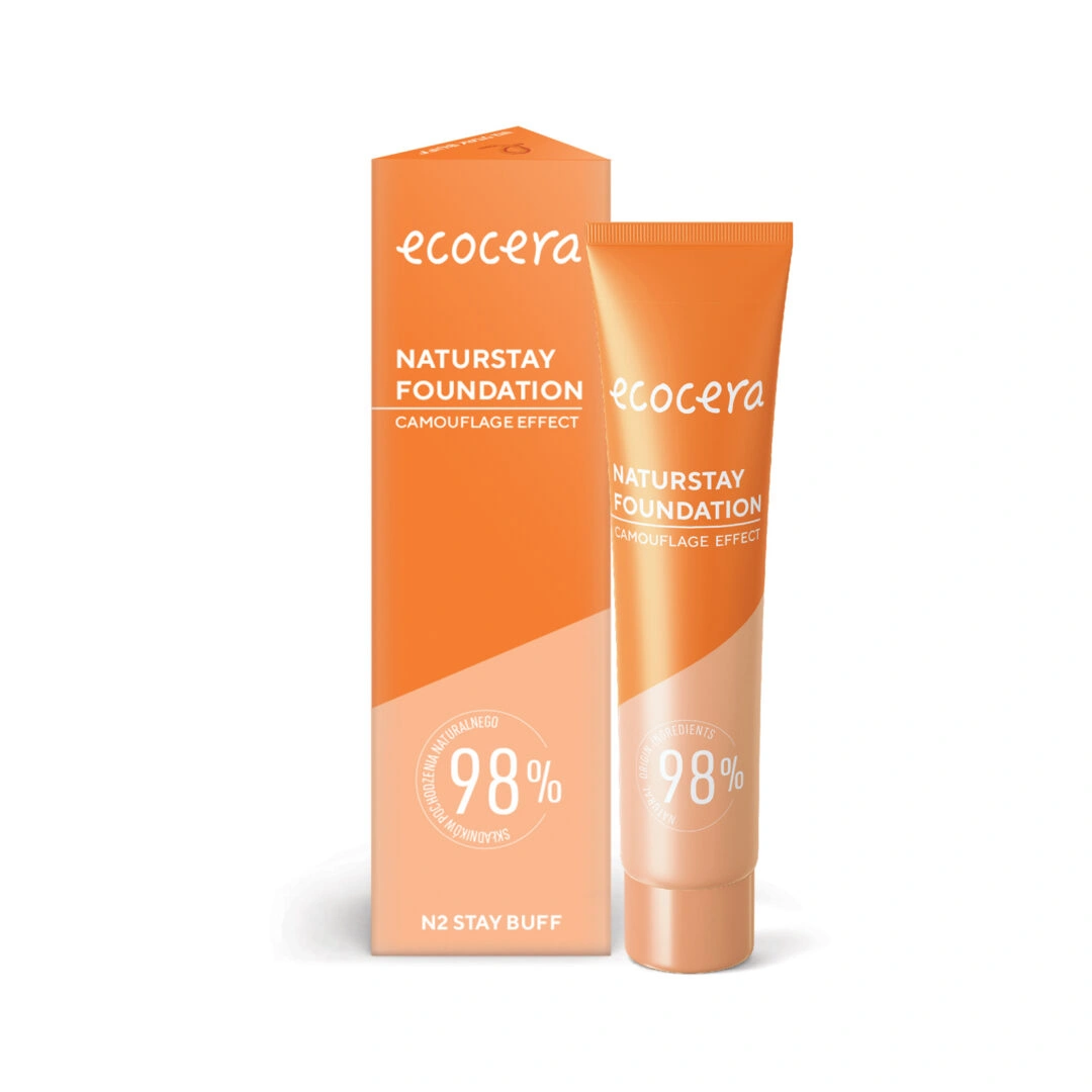 Ecocera Naturstay Foundation #N2 Stay Buff
