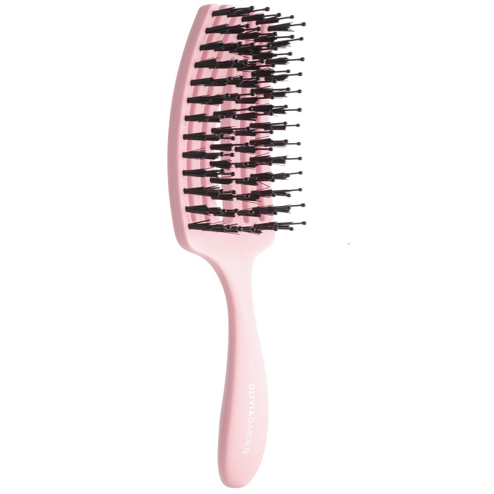 Olivia Garden Fingerbrush Care Mini Kids Pink