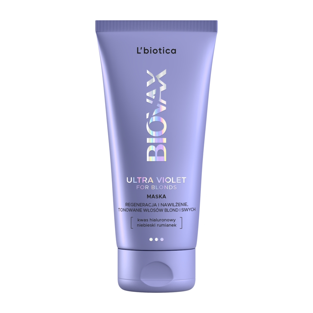 Biovax Ultra Violet pentru blonde Mască de păr 150ml