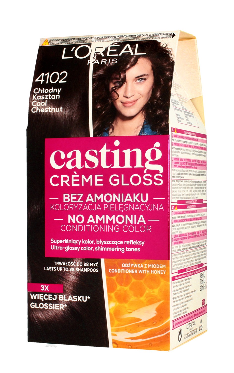 Loreal Casting Creme Gloss culoare 4102 Cool Chestnut