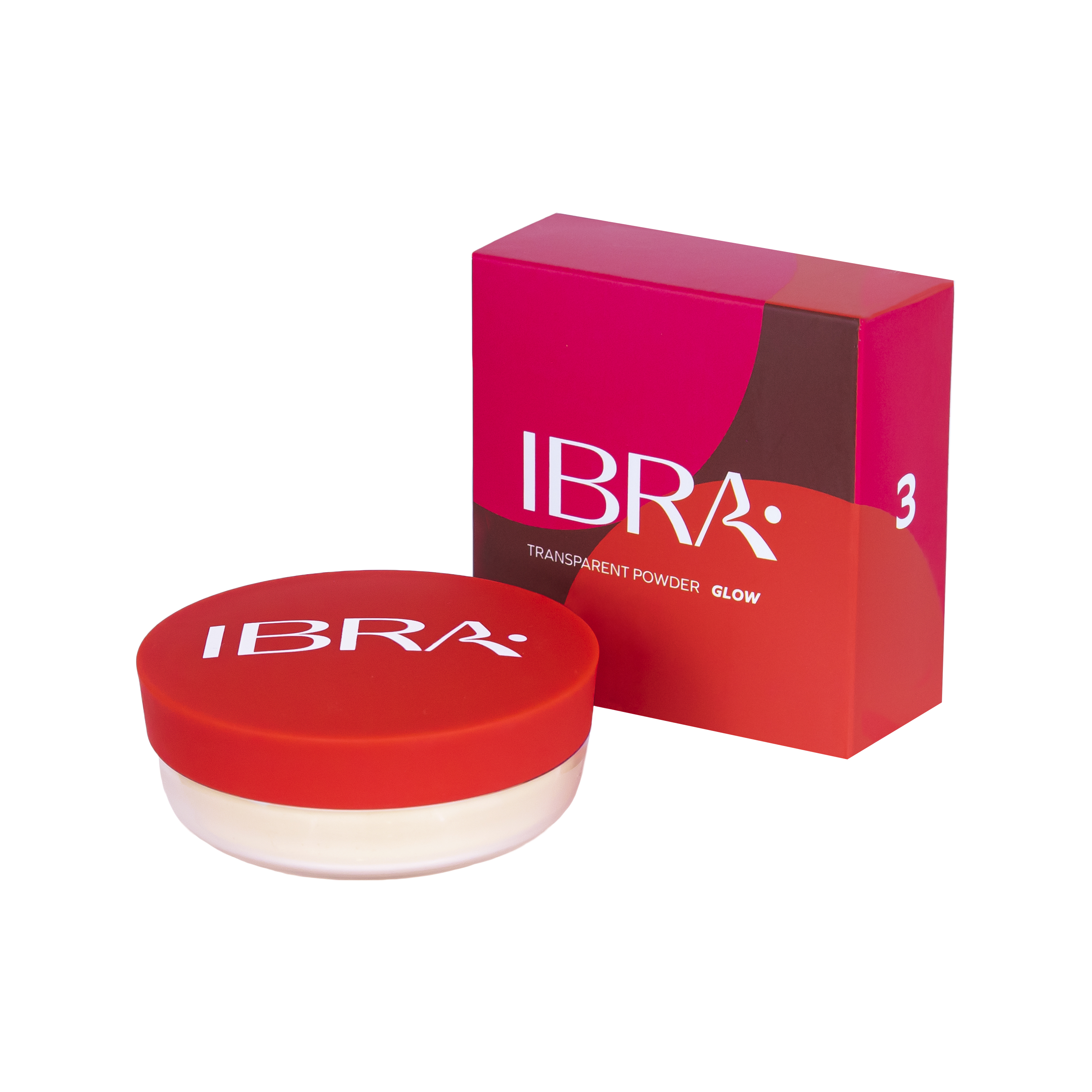 IBRA Makeup Powder Transparent Glow Nr. 3 12g