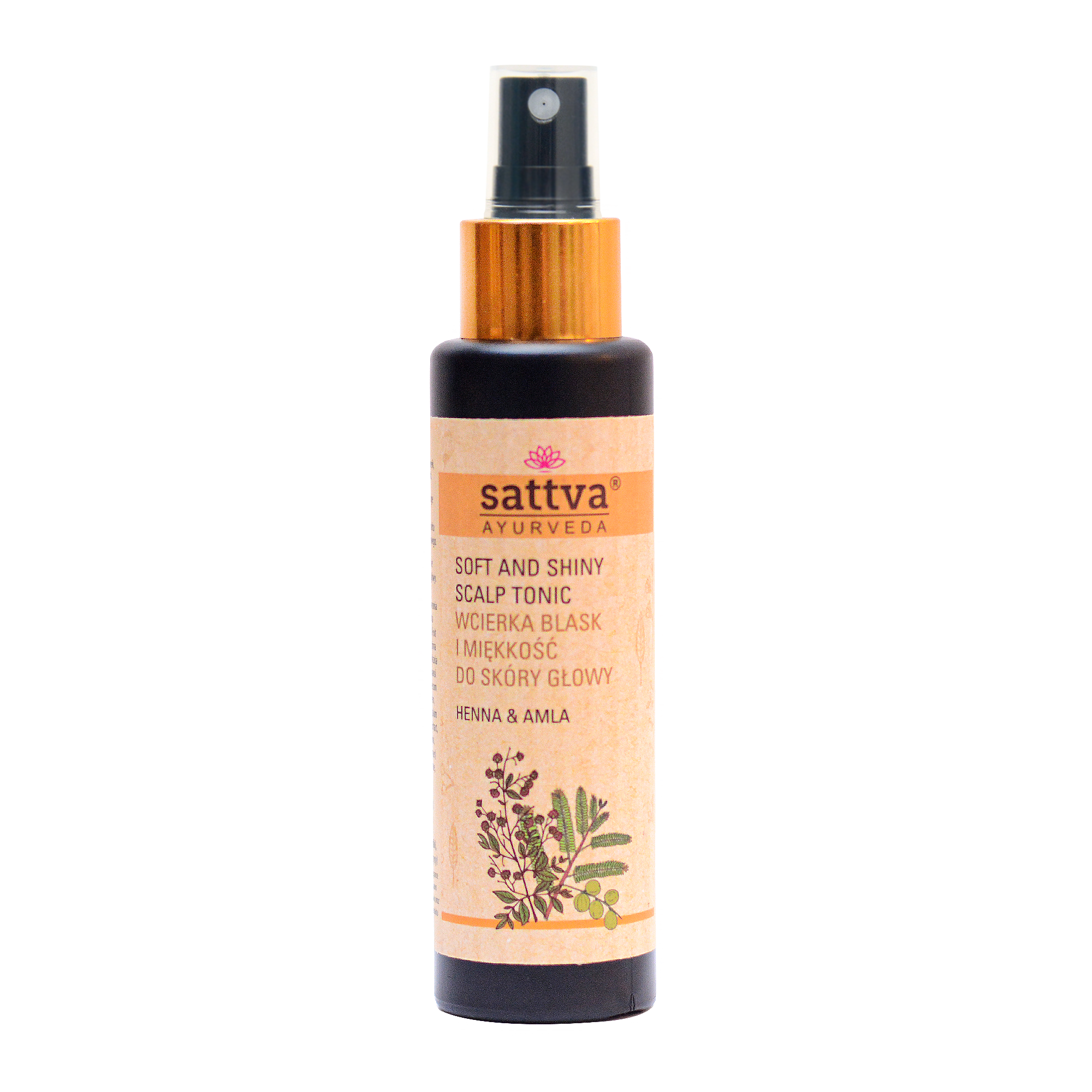 Sattva Henna și Amla Head Skin Rub 100ml