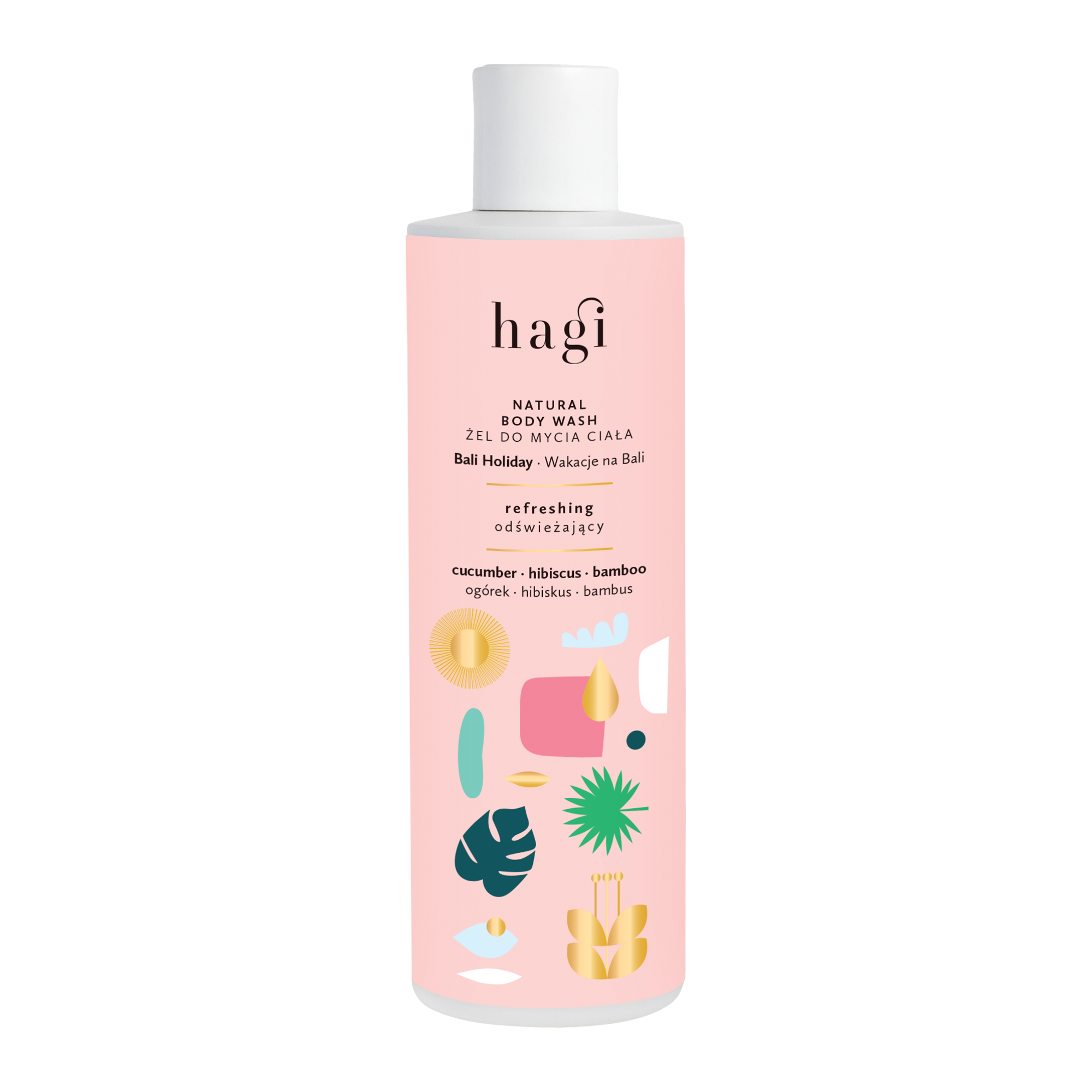 Hagi Natural Body Wash Gel Bali Holiday 300ml
