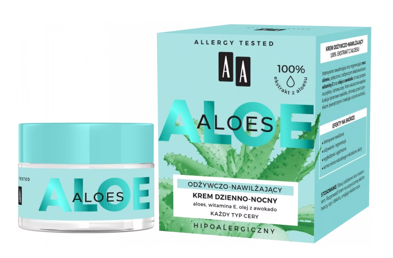 AA Aloe Vera Extract Day & Night Nourishing & Moisturising Cream 50ml